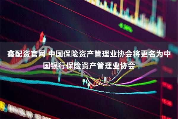 鑫配资官网 中国保险资产管理业协会将更名为中国银行保险资产管理业协会